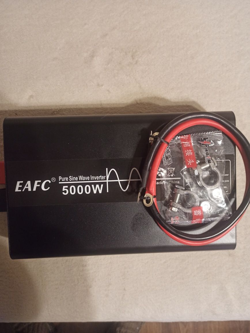 Инвертор 5 000w с чистым синусом 12v/220v