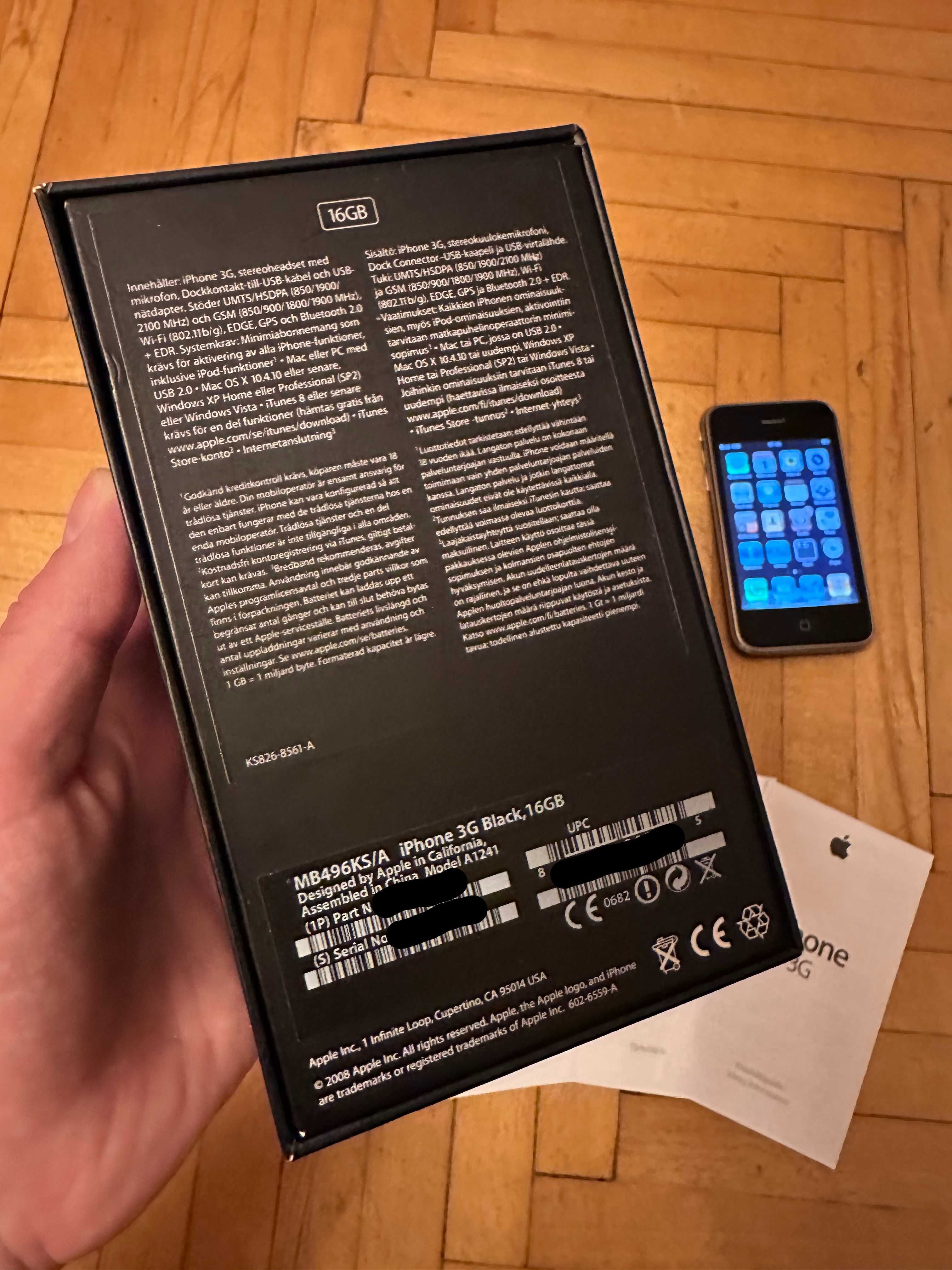 Iphone 3G + pudełko