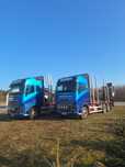 Volvo FH 16 550km loglift 96s 2018 do drewna drzewa lasu 6x4
