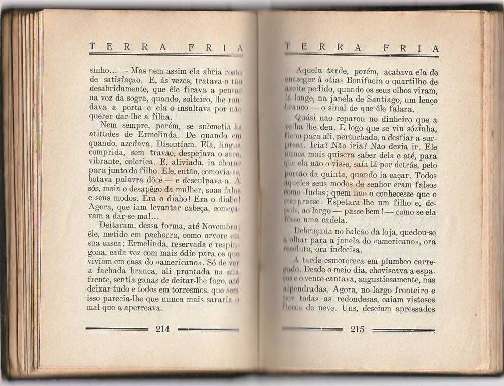 Terra fria (1ª ed.) Ferreira de Castro