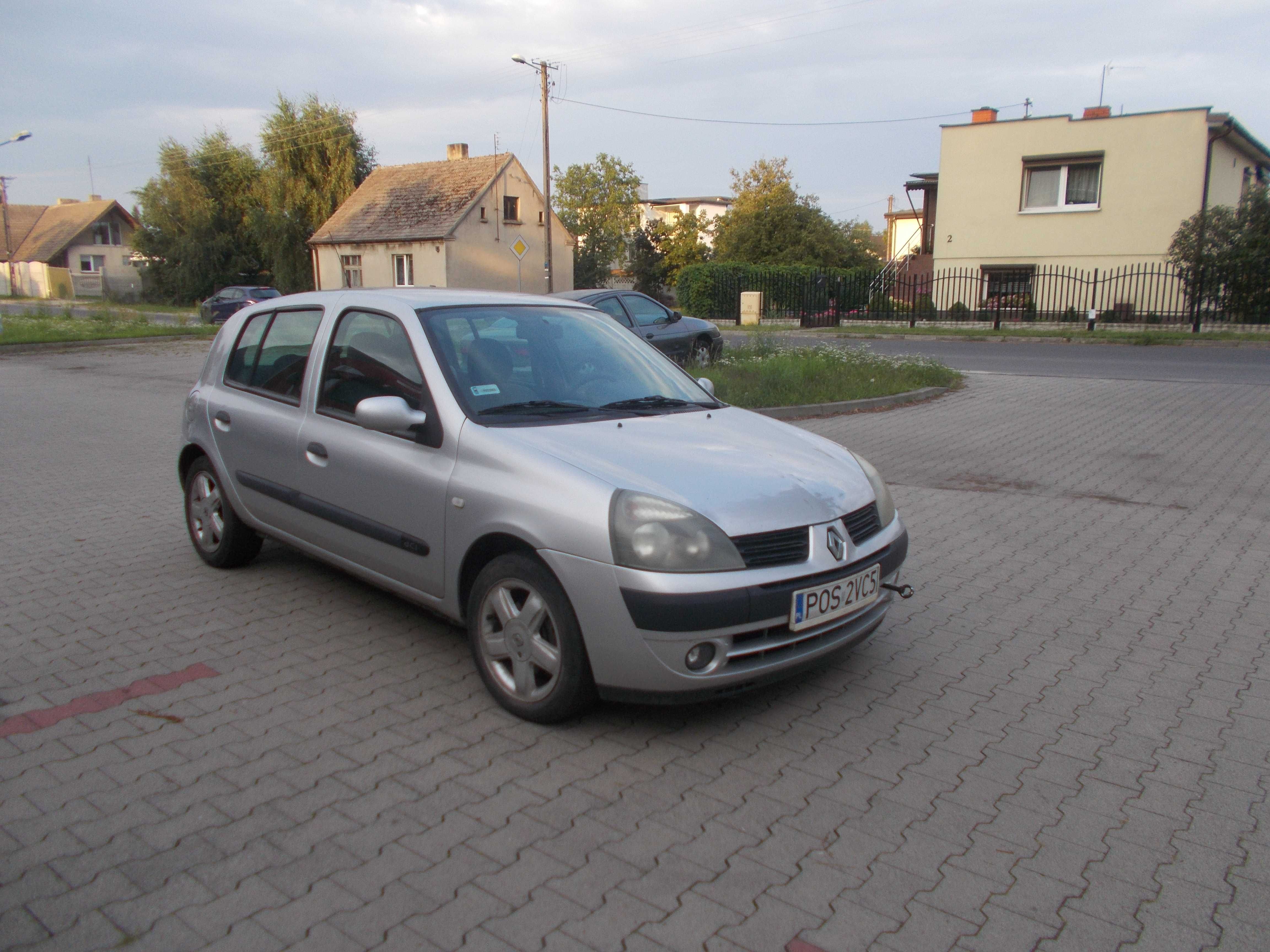 Renault Clio II lift 2001 - 2008 na części kolor TED69 SREBRNY