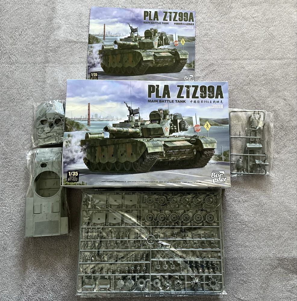 Збірна модель танк PLA ZTZ99A Border Model BT-022