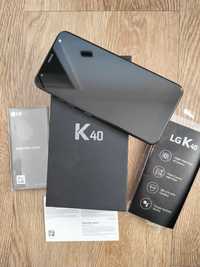 Telefon LG K40 niebieski