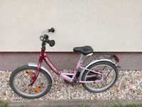 Rower rowerek dla dziewczynki koła 18 cali różowy.