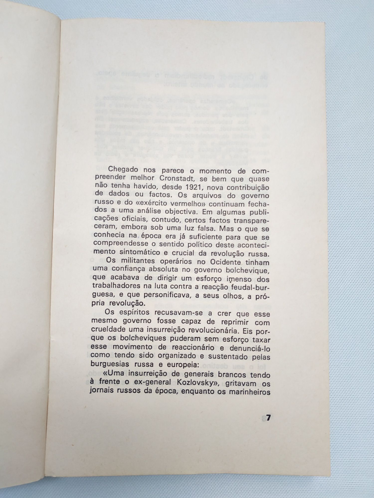 Livro Cronstadt 1921 Último Soviete Livre- Ida Mett