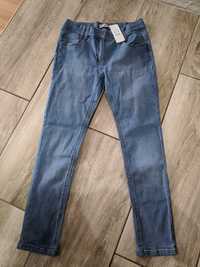 Nowe jeansy dziewczęce 146/152