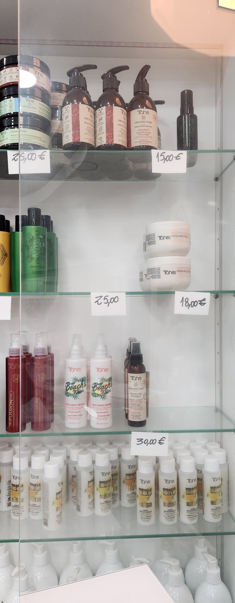Produtos para cabelo 5€