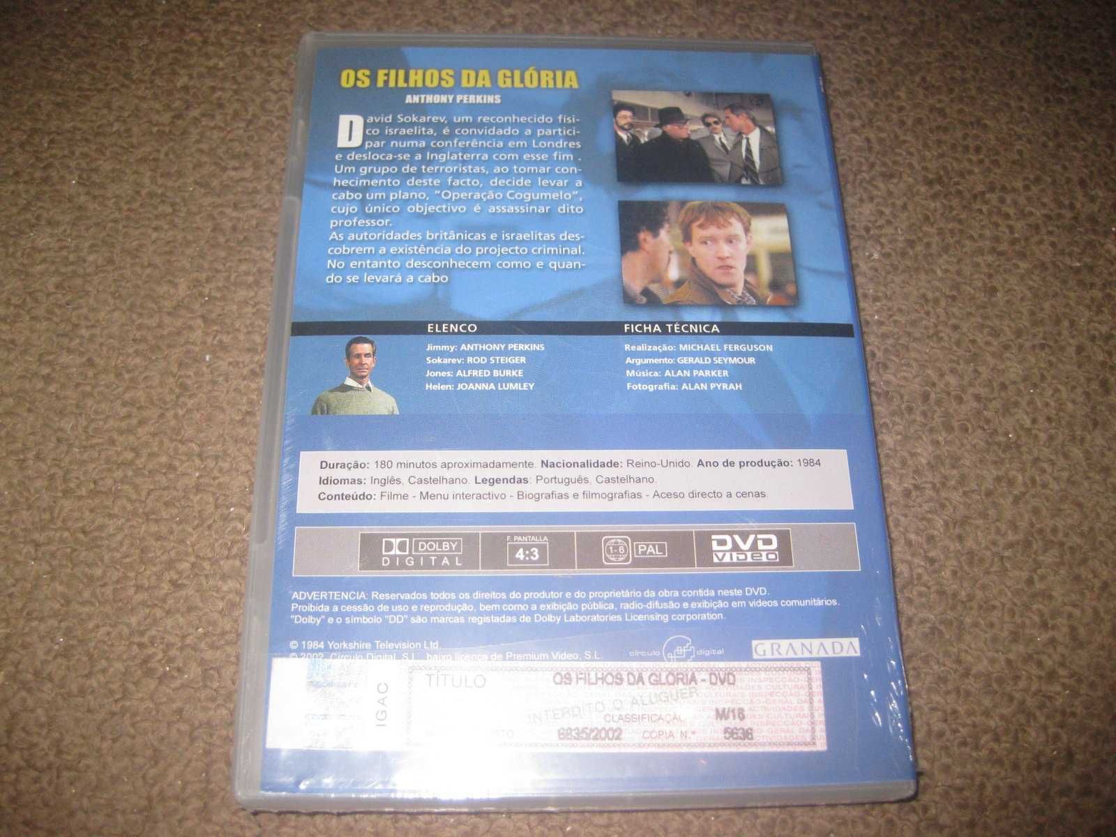 DVD "Os Filhos da Glória" Anthony Perkins/Selado!