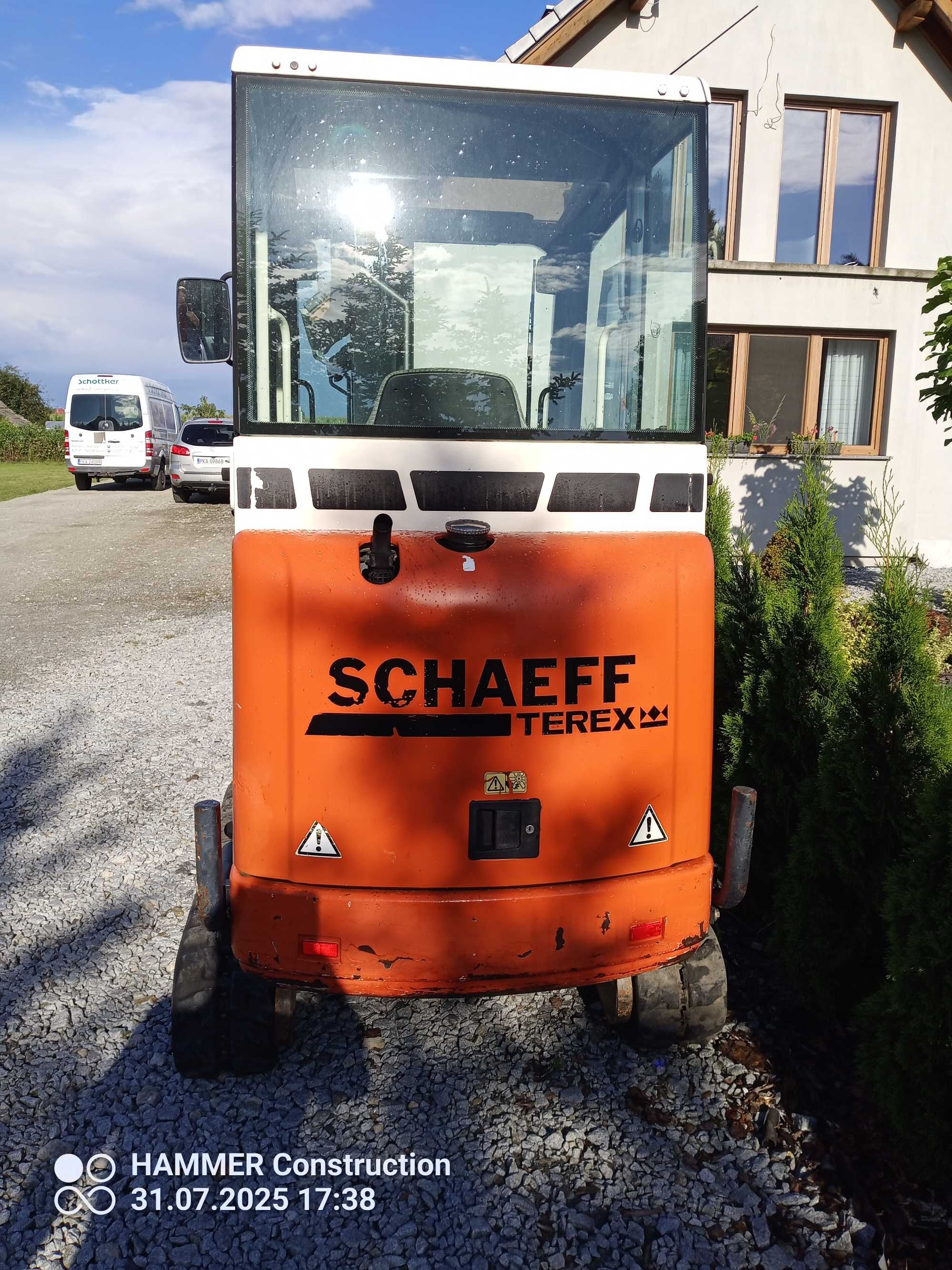 Minikoparka Terex  Tc16 Schaeff  Hr12 jak Kubota yanmar jcb