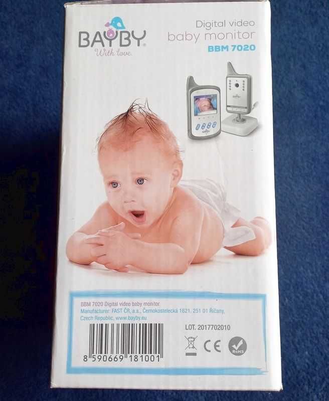 Cyfrowa niania wideo Baby BBM 7020