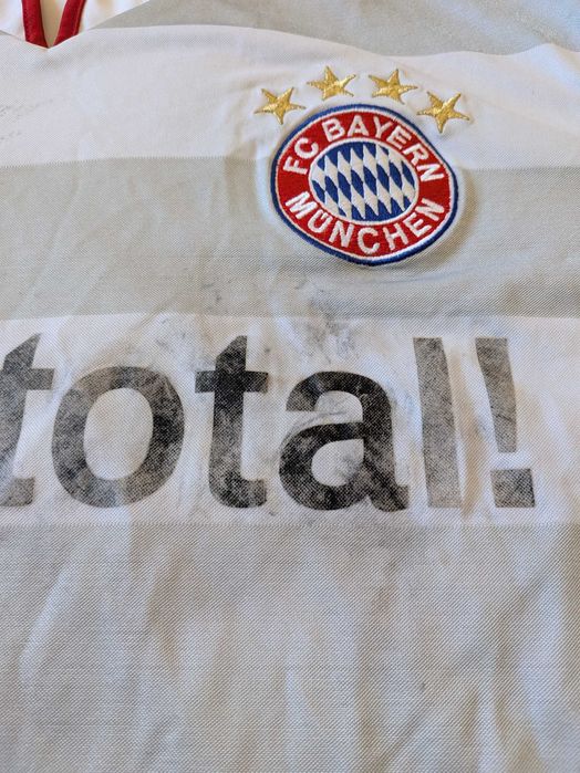 Camisola suplente Bayern Munique 2010/11 - Camisola vintage autêntica