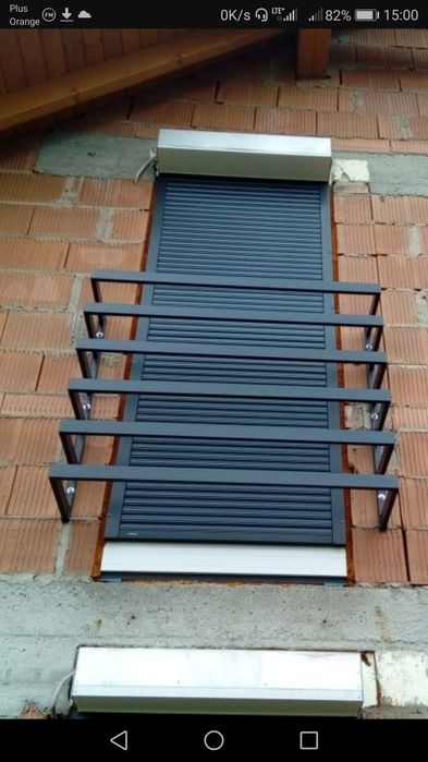 Barierka francuska , balkon francuski aluminiowy