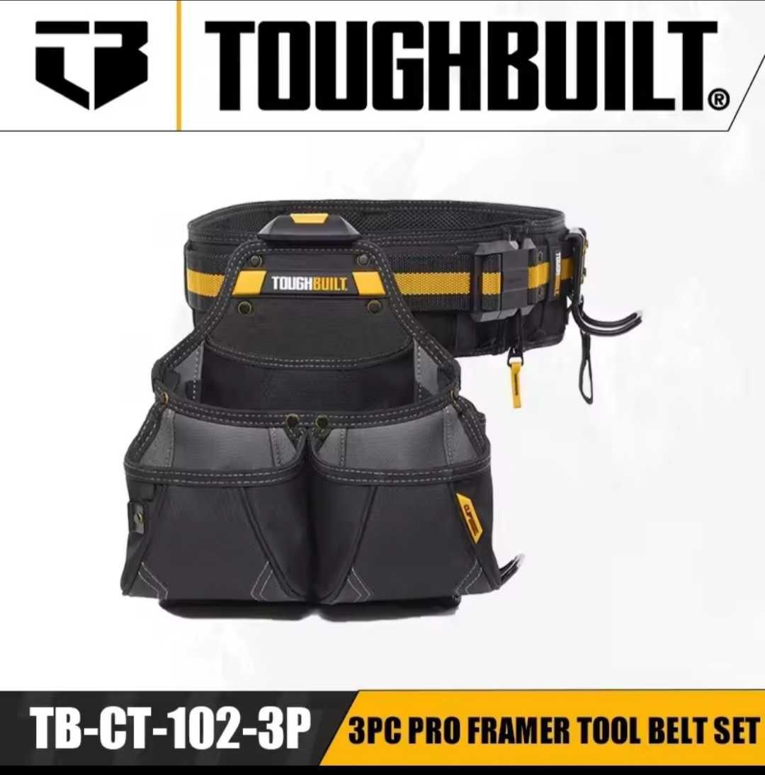 Пояс сумка для инструмента пояс монтажный TOUGHBUILT TB-CT-102-3Р