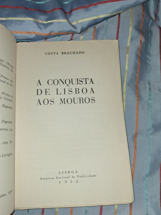 A conquista de Lisboa aos Mouros Costa Brochado