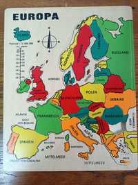 Układanka mapa Europy Small foot