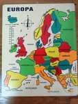 Układanka mapa Europy Small foot