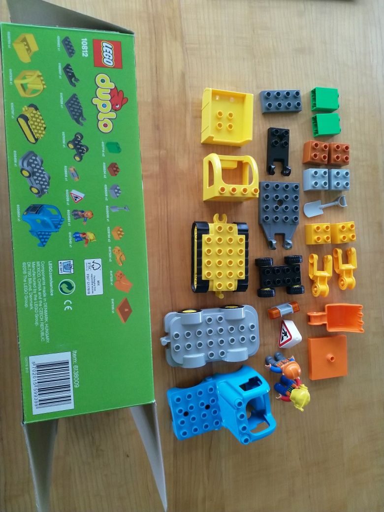 LEGO Duplo 10812 ciężarówka i koparka gąsienicowa