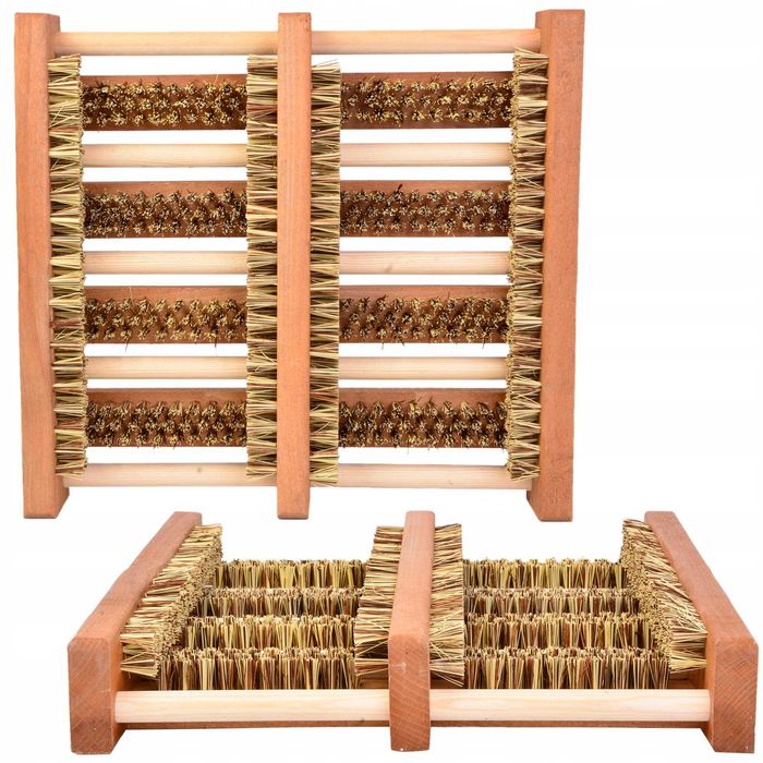 Czyszczarka do BUTÓW WYCIERACZKA 3-stronna Szczotka DO BUTÓW Twarda