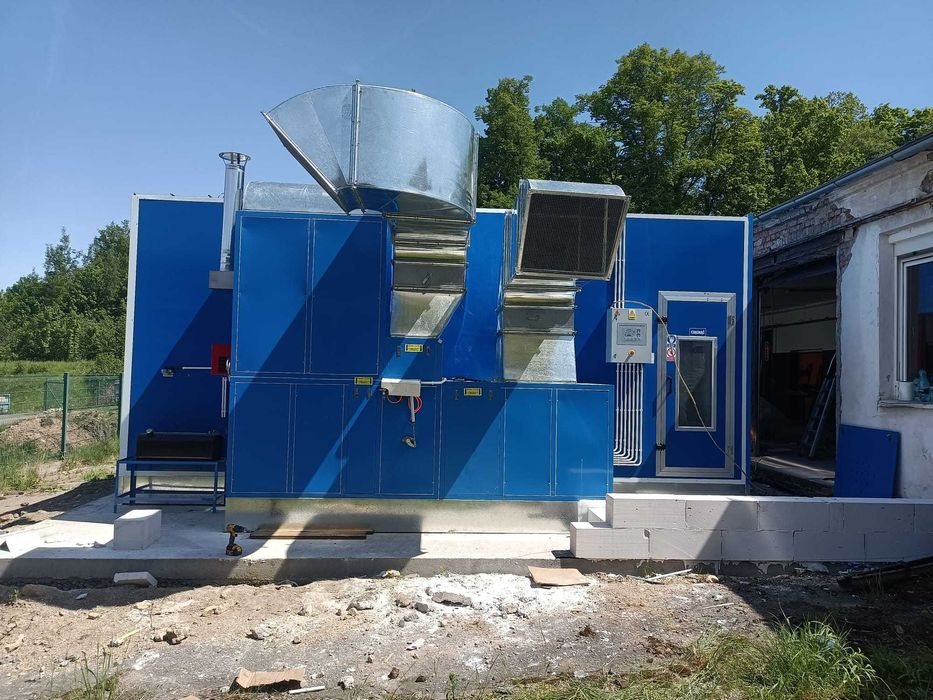 Kabina komora lakiernicza FOBO ściana lakiernia malarnia od ręki !!