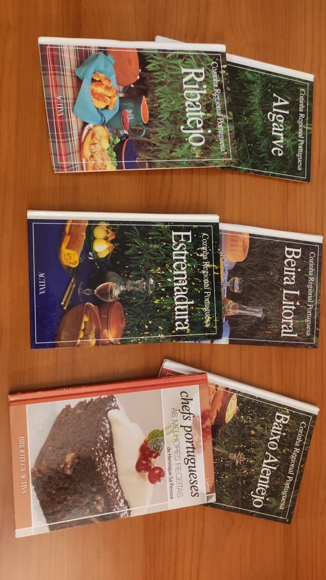 Vende conjunto Livros Culinária