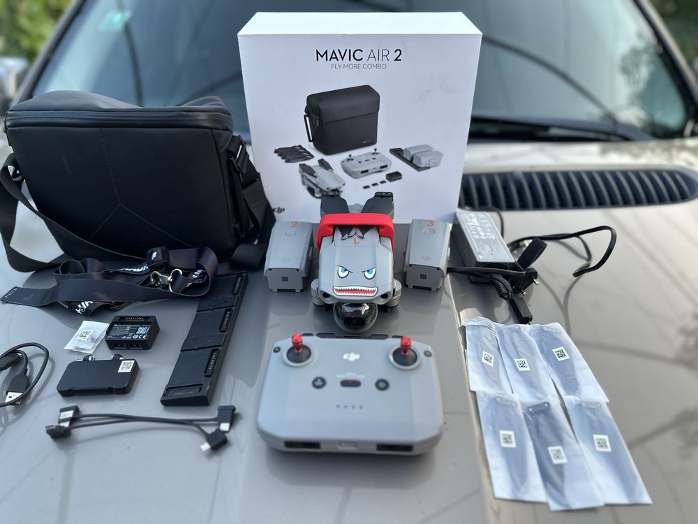 Dji air 2 fly more combo стан нового шикарный комлект