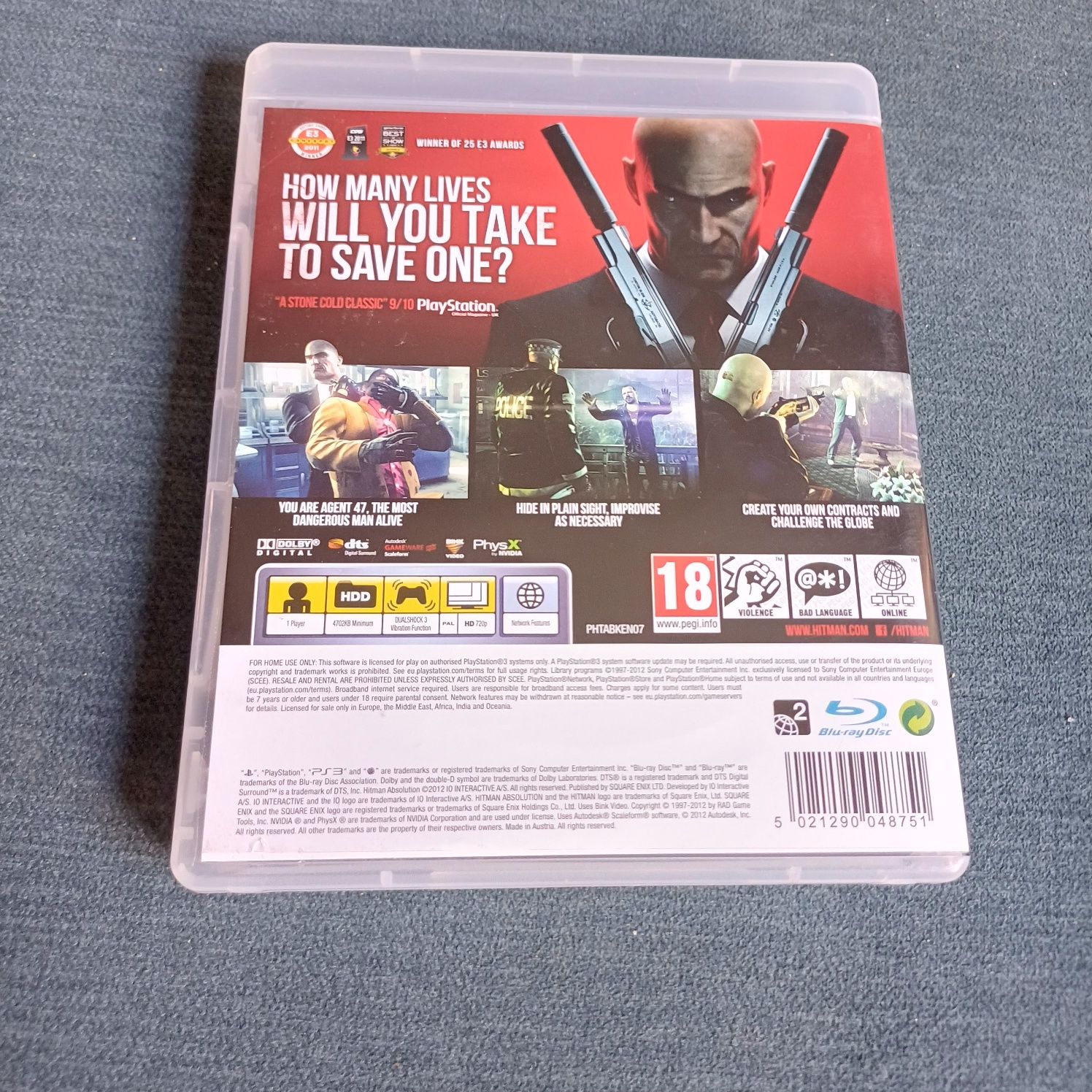 Hitman gra na ps3