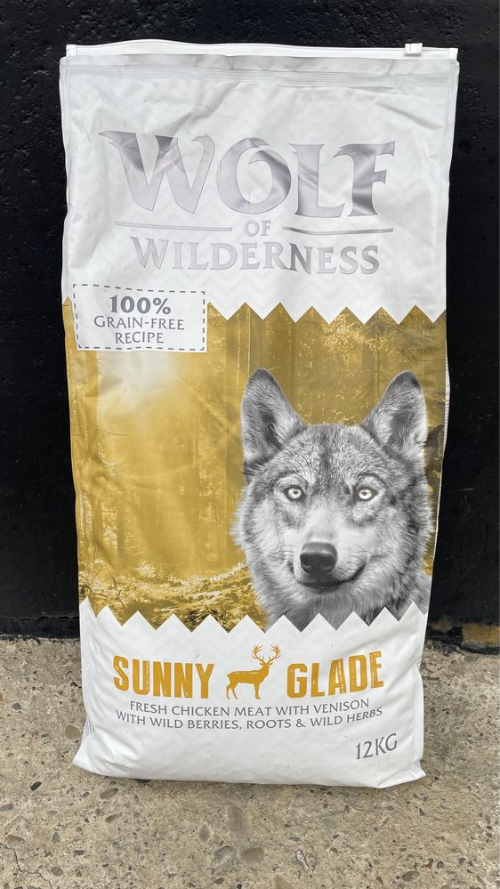 Корм для собак Wolf of Wilderness Wild Hills-Sunny Glade-Green Fields
