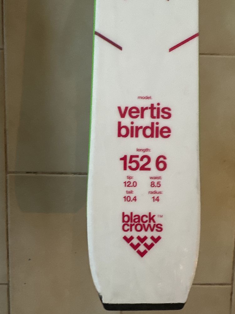 Skis black crows - vertis berdie