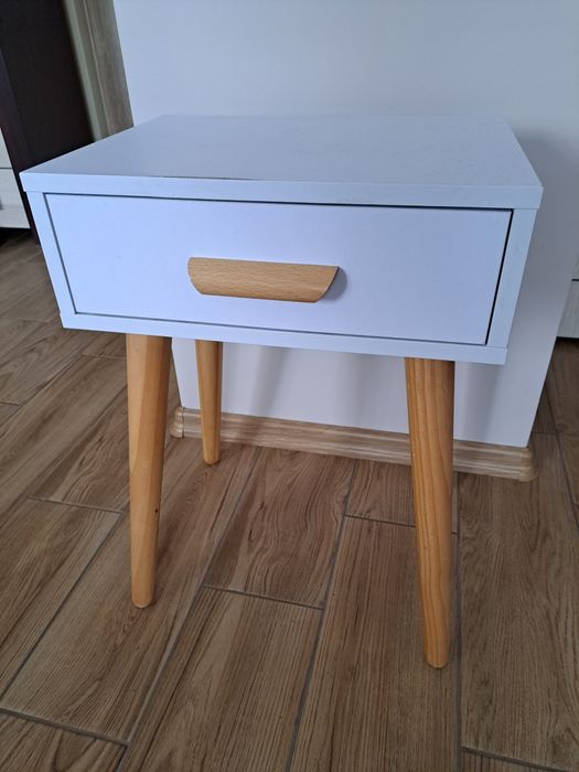 Szafka nocna biała