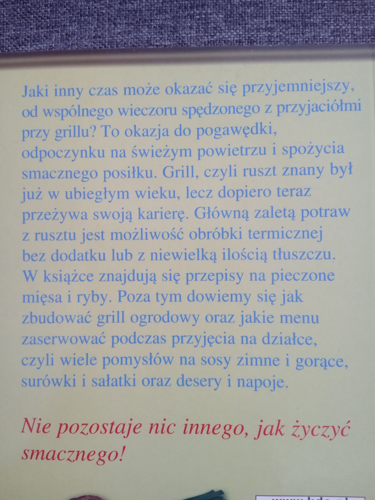 Książka Najlepsze potrawy z grilla Tadeusz Barowicz kucharska przepisy