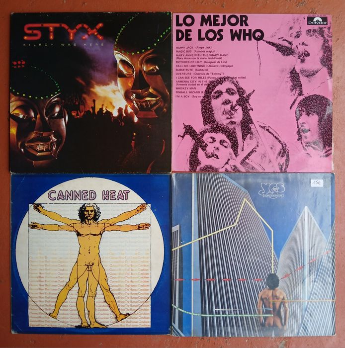 Rock Psicadélico Alternativo : Lote Vinil LP