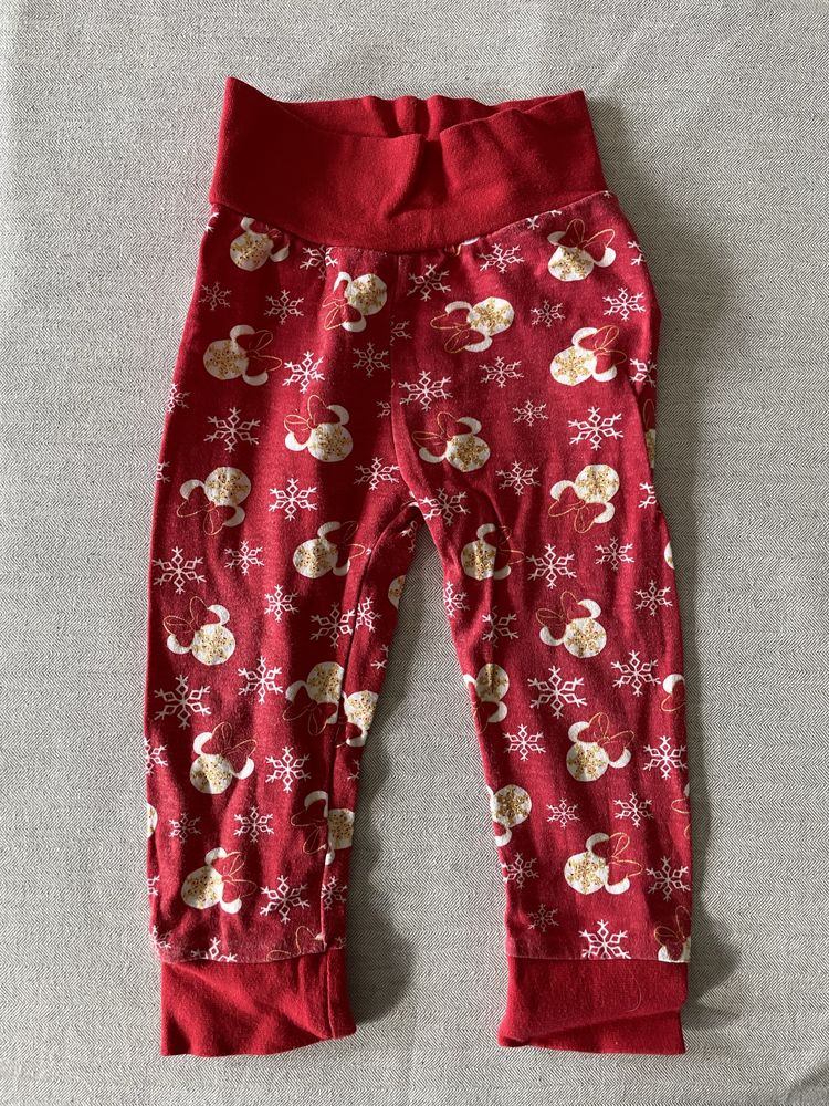 Zestaw paka 8 sztuk legginsy spodnie 80-86