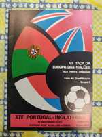 Programa Portugal Inglaterra 1975