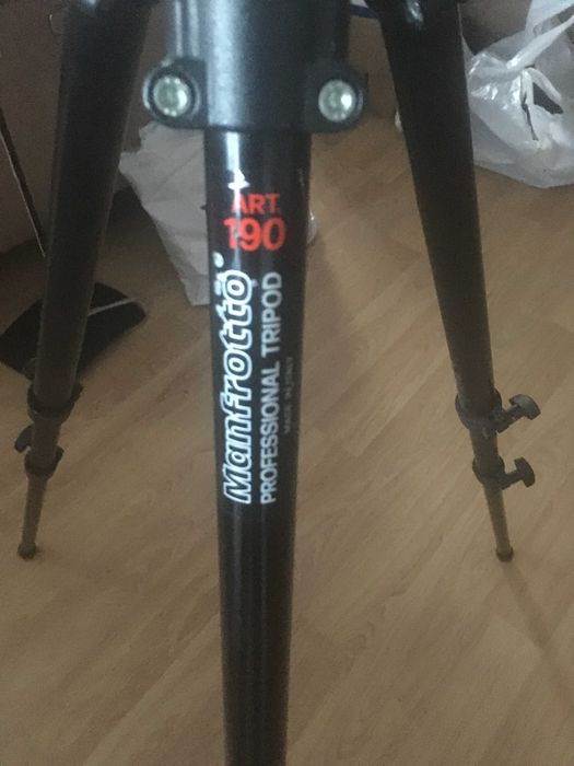 Tripé Manfrotto 190 ART profissional