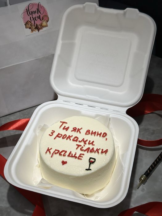 Бенто /весільні торти /дитячі торти/торт на замовлення