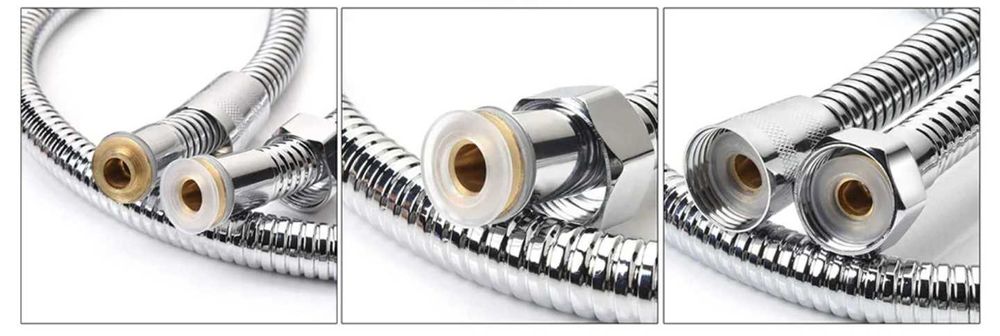 комплект для душа: лейка с 5-ю режимами и шланг