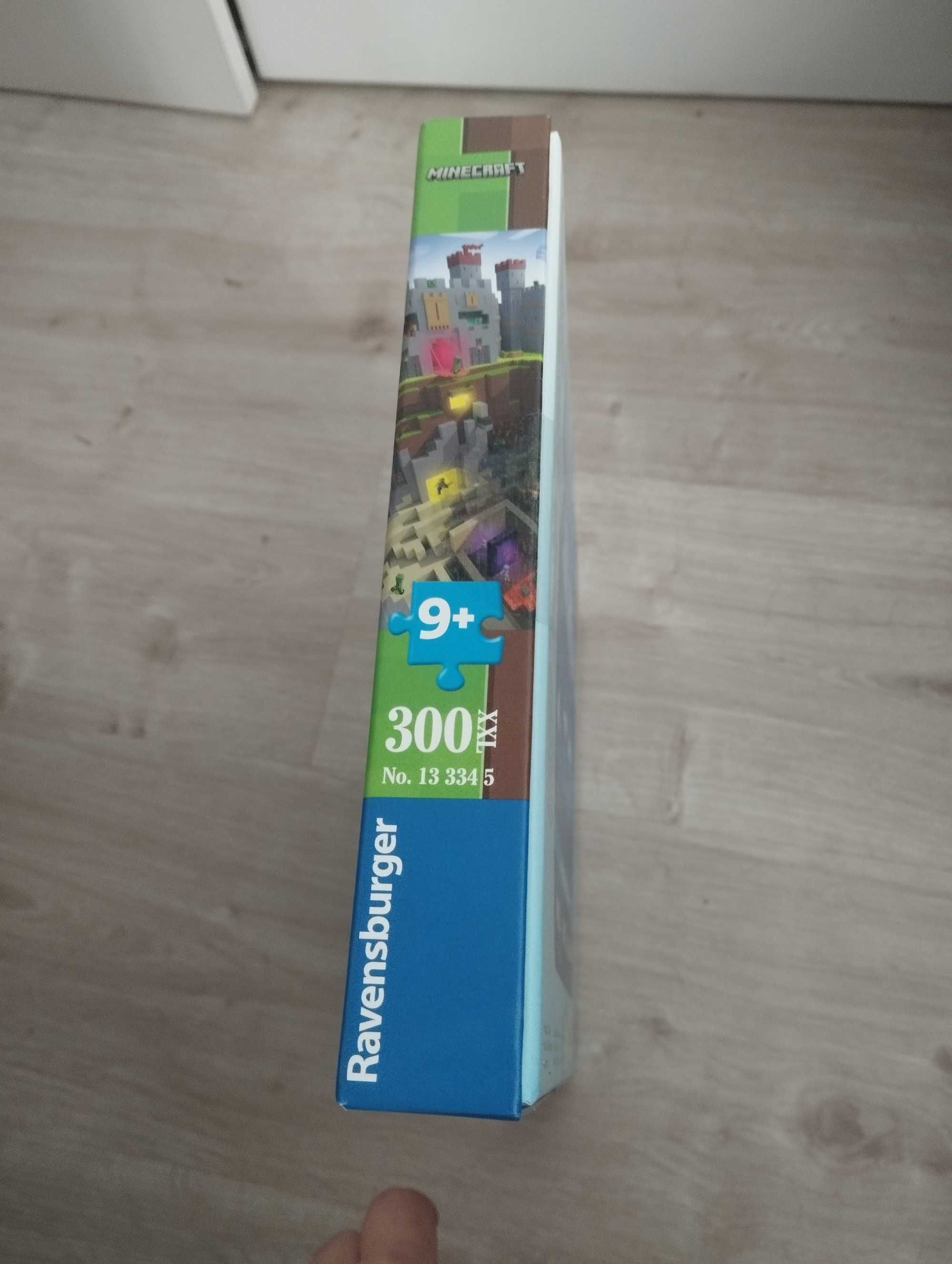 Nowe puzzle Minecraft 300 elementów 9+ Ravensburger