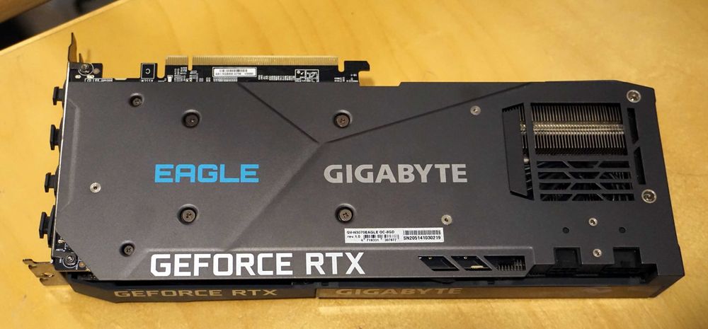 Gigabyte GeForce RTX 3070 EAGLE OC 8GB [GV-N3070EAGLE OC-8GD]