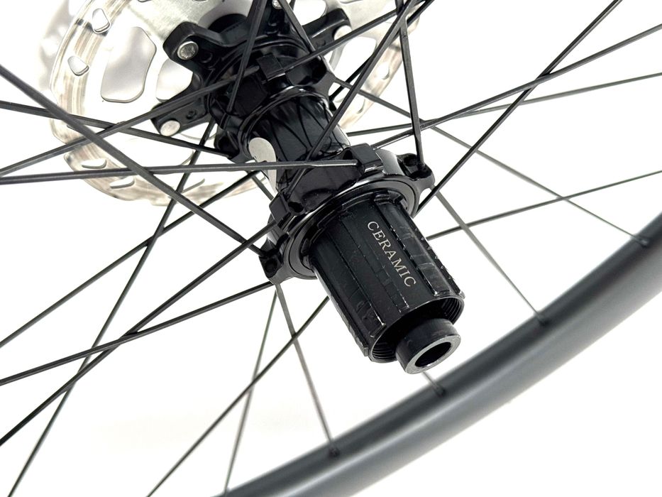 Karbonowe Stożkowe Koła Szosowe Gravelowe DKBIKE DISC 50 Szosa Carbon