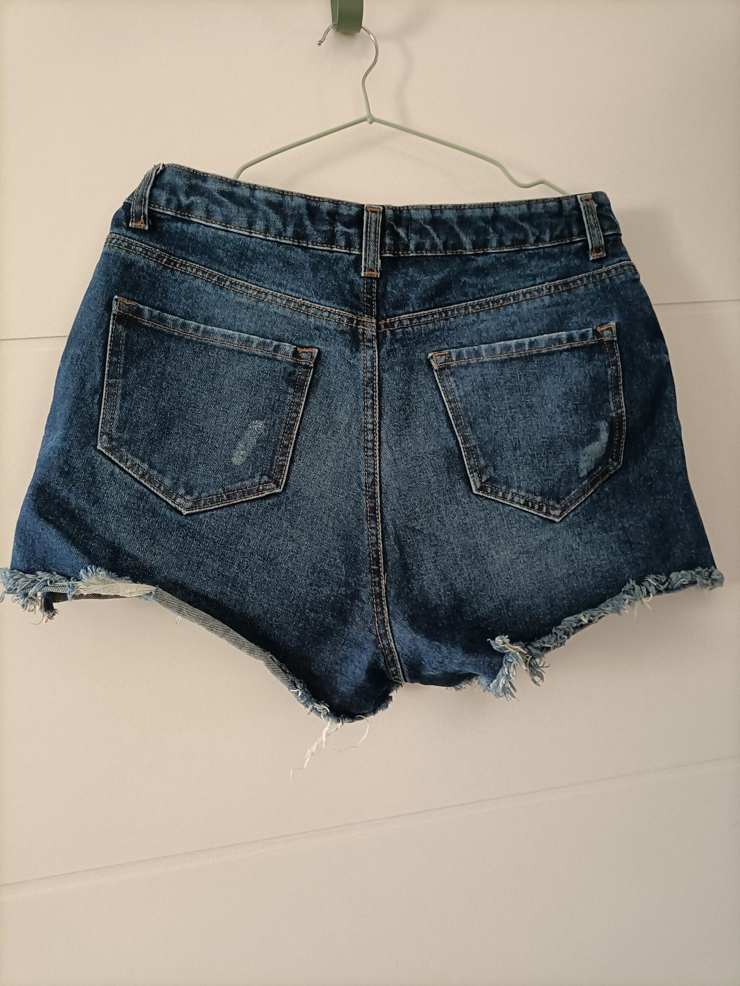 Szorty damskie spodenki krótkie dżinsowe 40 42 denim co