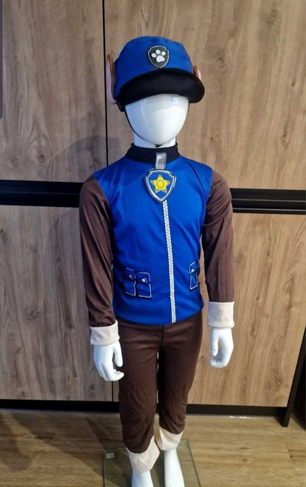 Strój przebranie kostium dla chłopca PSI BOHATER 110-120 Chase