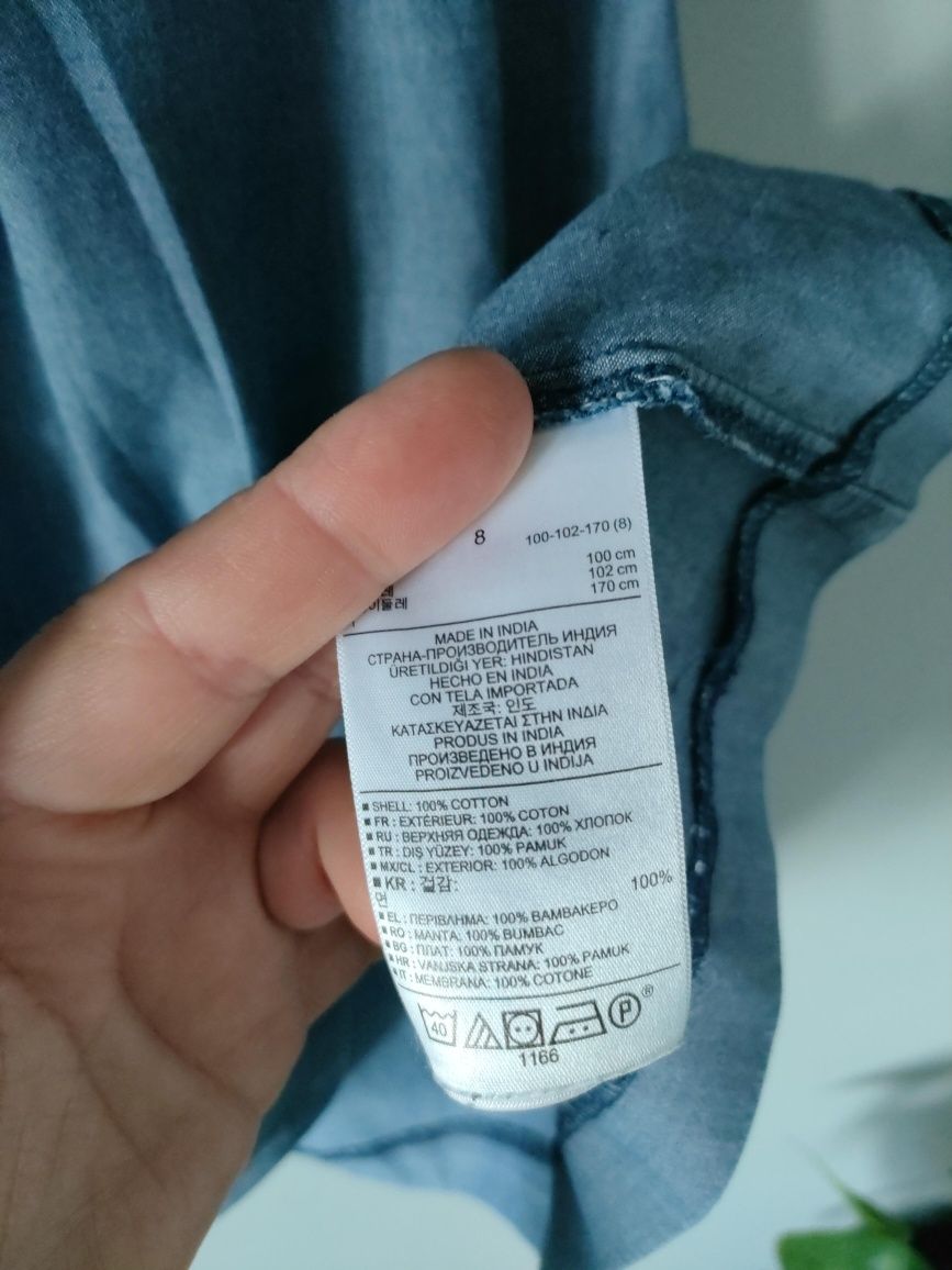 Sukienka z cienkiego jeansu GAP L