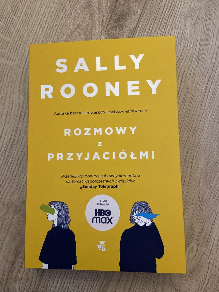 Książka Rozmowy z przyjaciółmi Sally Rooney