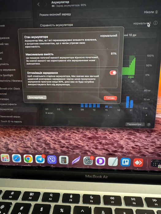 Macbook Air 13 2020 M1 8Gb | 256Gb Макбук М1 Львів