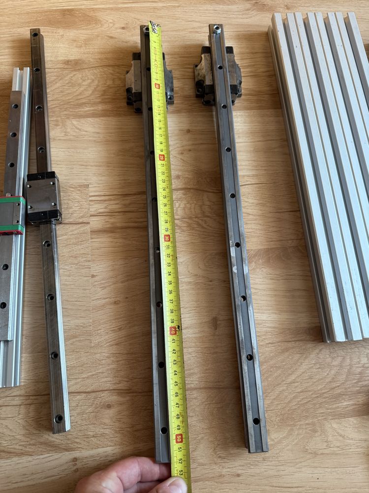 Profile Bosch/Rexroth / lozyska liniowe / hiwin