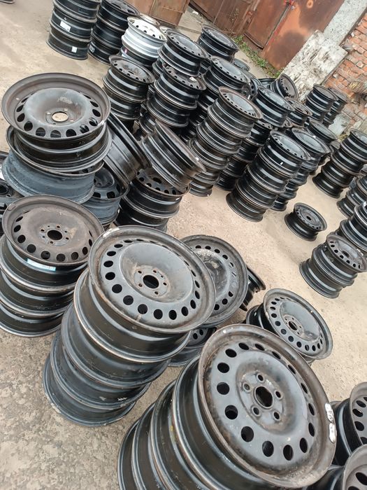 Диски Металеві Volkswagen,Fiat,Skoda,Toyota R14-17