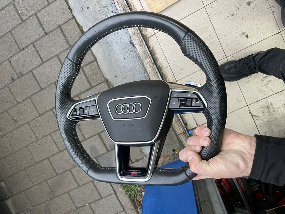 Руль кермо audi a6 a7 4k c8 s line