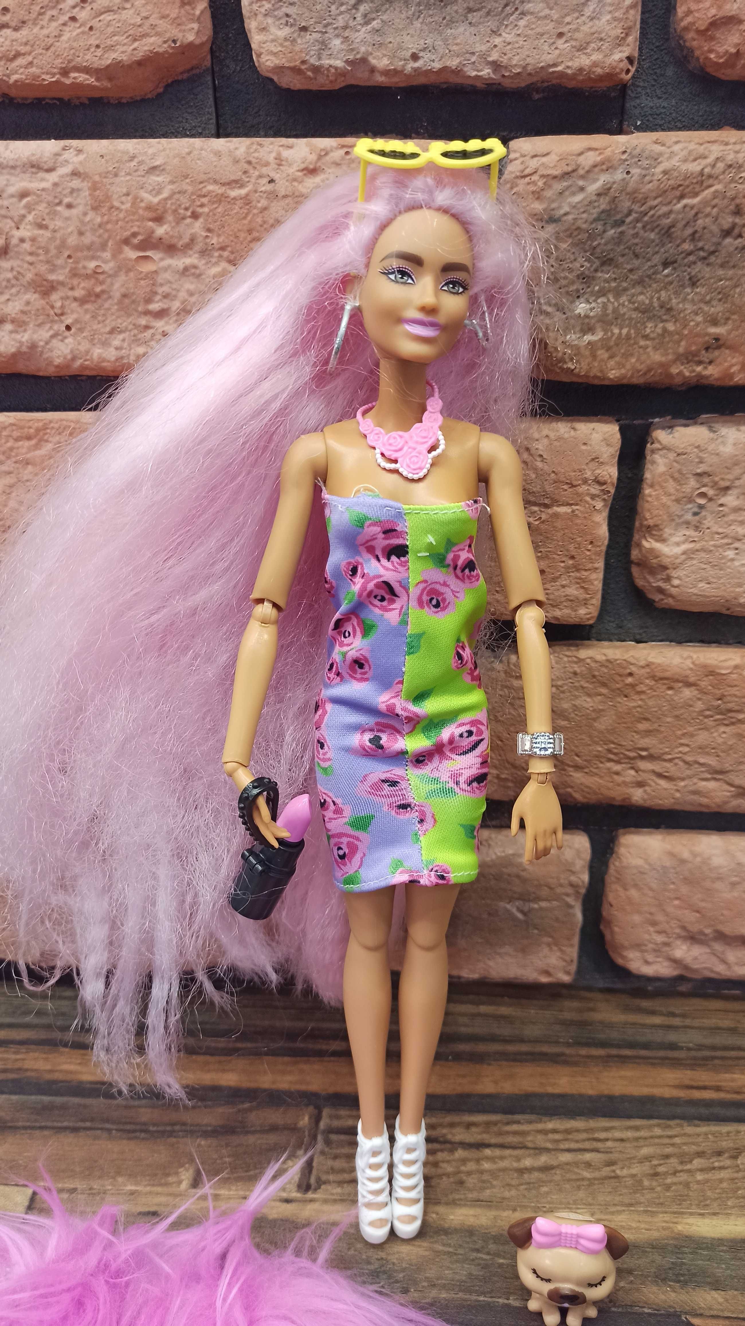 Lalka Mattel Barbie Extra - dużo dodatków