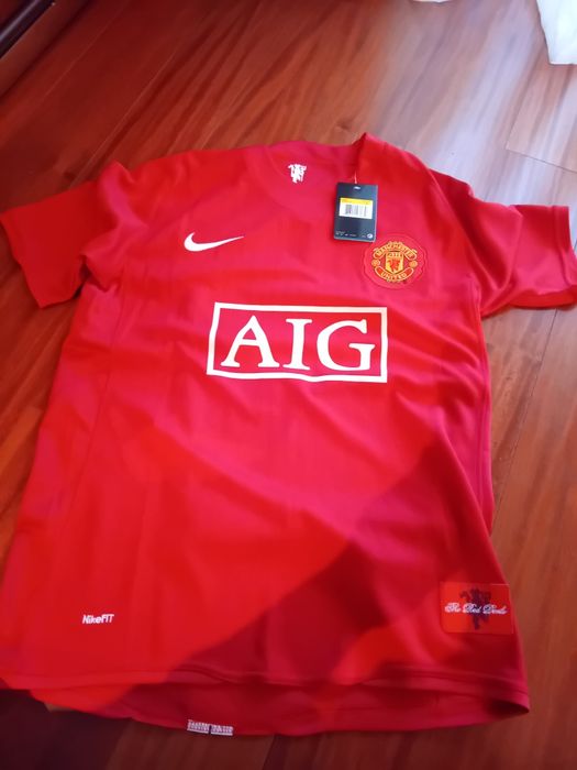 Camisa futebol retro Man Utd tamanho S