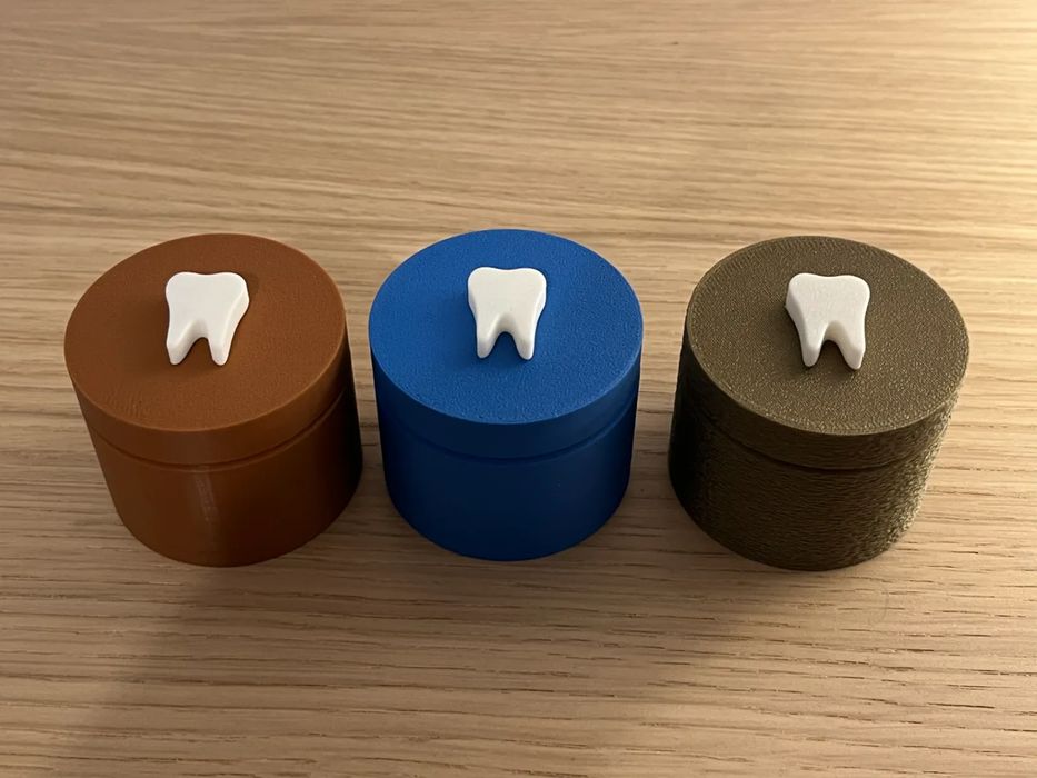 Caixinha para Dentes de Leite com Fecho de Segurança